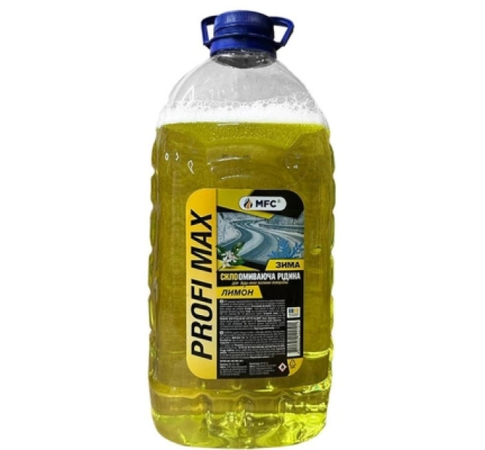 PROFI MAX Омивач автомобільний PROFI MAX Лимон -20 ПЕТ 4л (4820250122101)