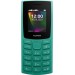 Мобильный телефон Nokia 106 2023 Dual Sim Green; 1.77" (160x120) TFT / клавиатурный моноблок / ОЗУ 4 МБ / 4 МБ встроенной + microSD до 32 ГБ / без камеры / 2G (GSM) / 115.1x49.4x14.5 мм, 79.4 г / 1000 мАч / зеленый