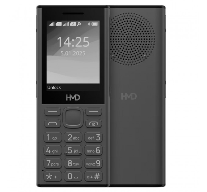 Мобільний телефон HMD 130 Music DS Dark Grey