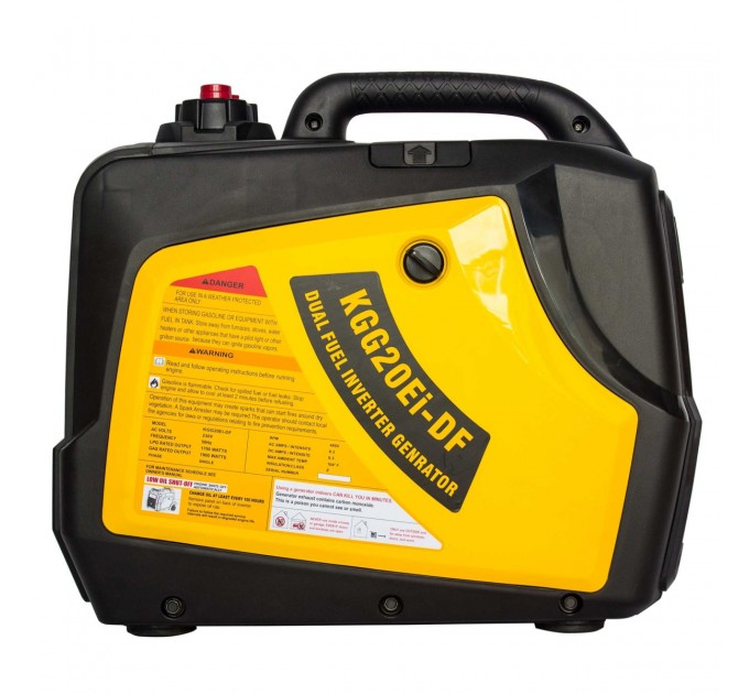 Генератор газ+бензиновий інверторний Kompak KGG20Ei-DF