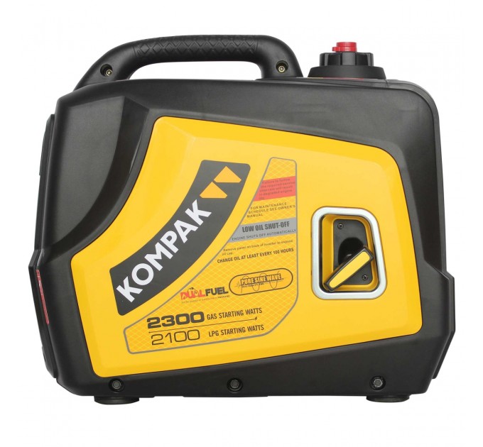 Генератор газ+бензиновий інверторний Kompak KGG20Ei-DF