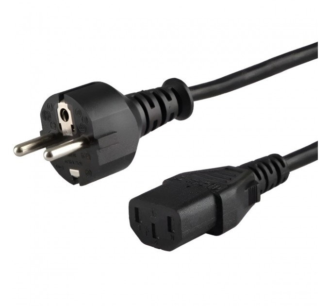 Кабель живлення Dell CEE 7/7-IEC C13, 3*0.75 мм, 1.8м Black (078390)