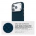 Чохол до мобільного телефона Armorstandart LikeCarbon2 MagCase Apple iPhone 17 Pro Kevlar Dark Blue (ARM88554)