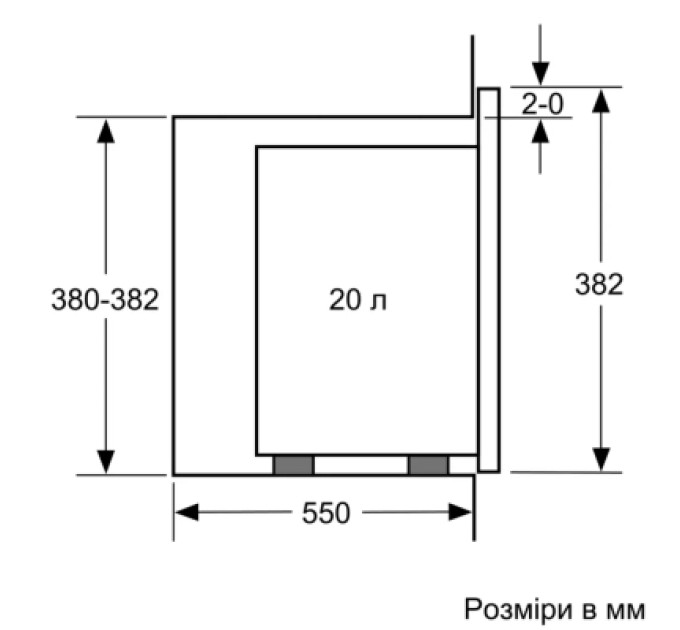 Bosch Мікрохвильова піч Bosch BFL 524 MB2 (BFL524MB2)