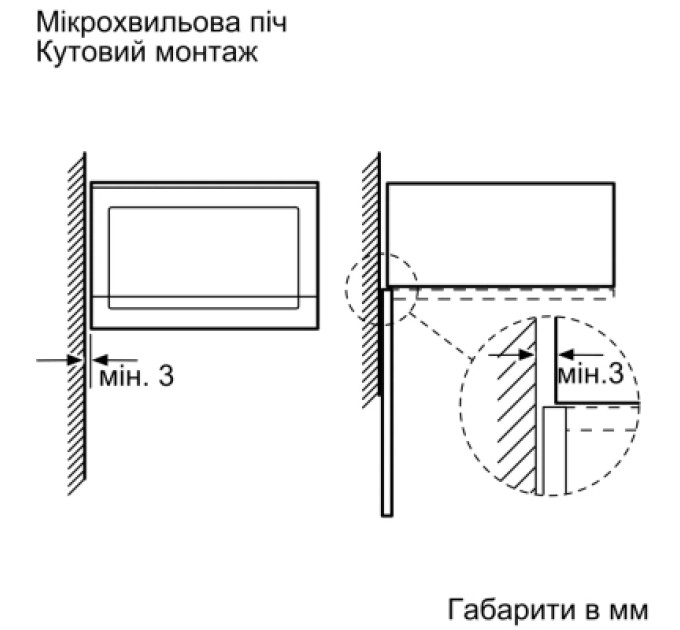 Bosch Мікрохвильова піч Bosch BFL 524 MW2 (BFL524MW2)