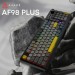 Клавіатура Ajazz AF98 Plus Wireless/Bluetooth/USB UA Black/Grey/Yellow (AF98-PLUS-BGY)