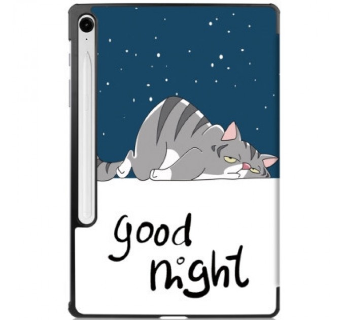 BeCover Чохол до планшета BeCover Smart Case Samsung Tab S9 (SM-X710/SM-X716)/S9 FE (SM-X510/SM-X516B) 11.0" Good Night (710418)