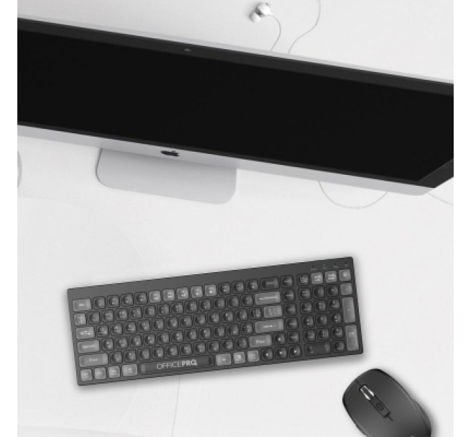 Клавіатура Ajazz SK985BO Bluetooth/Wireless UA Black/White (SK985BO)