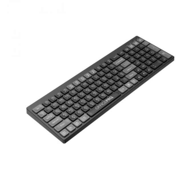 Клавіатура Ajazz SK985BO Bluetooth/Wireless UA Black/White (SK985BO)