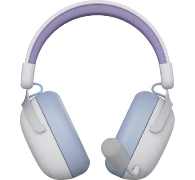 Навушники Ajazz AHM08 MAX 3-Mode White/Purple (AHM08-MAX-PWB)