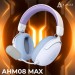 Навушники Ajazz AHM08 MAX 3-Mode White/Purple (AHM08-MAX-PWB)