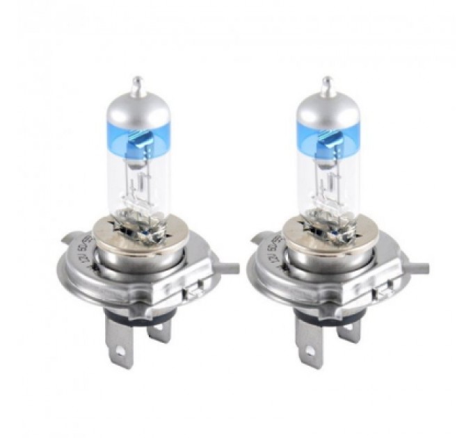 Автолампа SOLAR H4 12V 60/55W P43t-38 Starlight + 60, (1234S2)