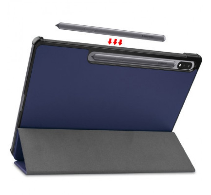 BeCover Чохол до планшета BeCover Smart Case Samsung Tab S9 Plus (SM-X810/SM-X816)/S9 FE Plus (SM-X610/SM-X616) 12.4" Deep Blue (710322)