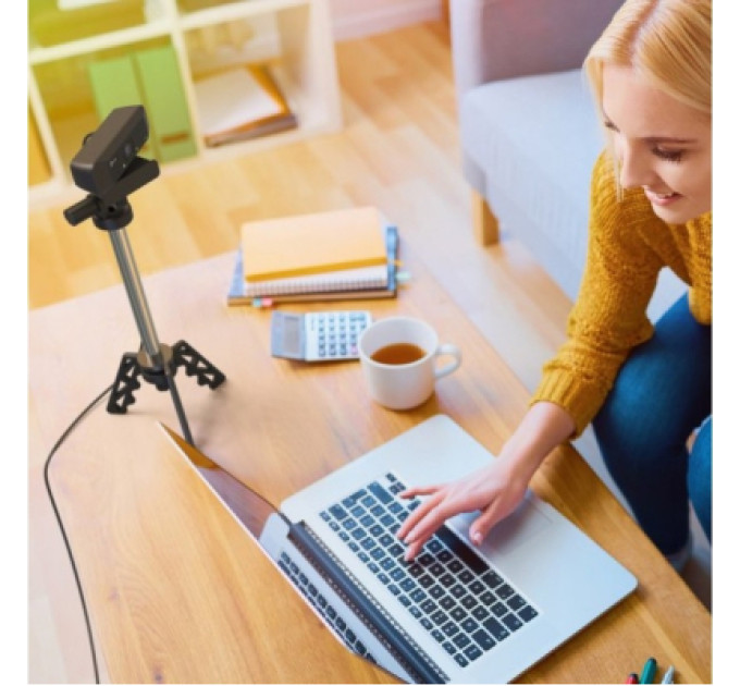 J5create Веб-камера J5create JVCU100-N HD 360 Czarny USB-A (JVCU100-N)