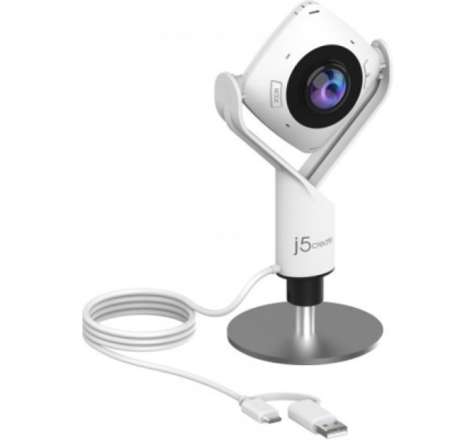 J5create Веб-камера J5create JVCU360-N 360 Rundum USB-A/C (JVCU360-N)