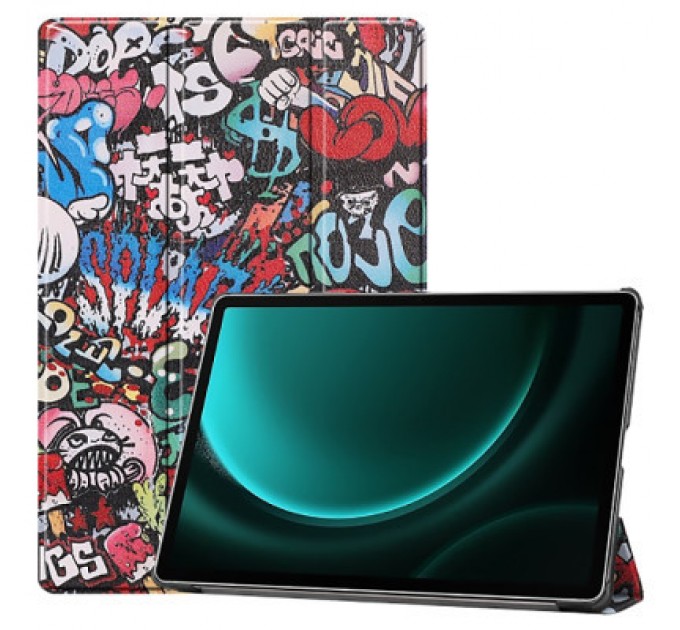 BeCover Чохол до планшета BeCover Smart Case Samsung Tab S9 Plus (SM-X810/SM-X816)/S9 FE Plus (SM-X610/SM-X616) 12.4" Graffiti (710377)