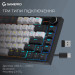GamePro Клавіатура GamePro Asgard Valhalla Pro MK160B-D-Pro Rainy Switch Wireless/Bluetooth/USB UA Black (MK160B-D-Pro)