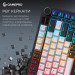 GamePro Клавіатура GamePro Asgard Valhalla Pro MK160B-D-Pro Rainy Switch Wireless/Bluetooth/USB UA Black (MK160B-D-Pro)