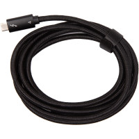 Дата кабель USB-C to USB-C 2.0m Thunderbolt 4 100W (20V/5A) 8K60Hz PowerPlant (CA915040)