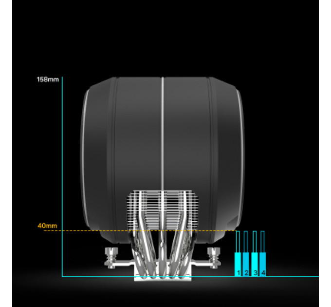 Zalman Кулер до процесора Zalman ZET5BLACK