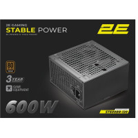 Блок живлення 2E 600W Stable Power ATX3.1 (2E-ST600BR-120)