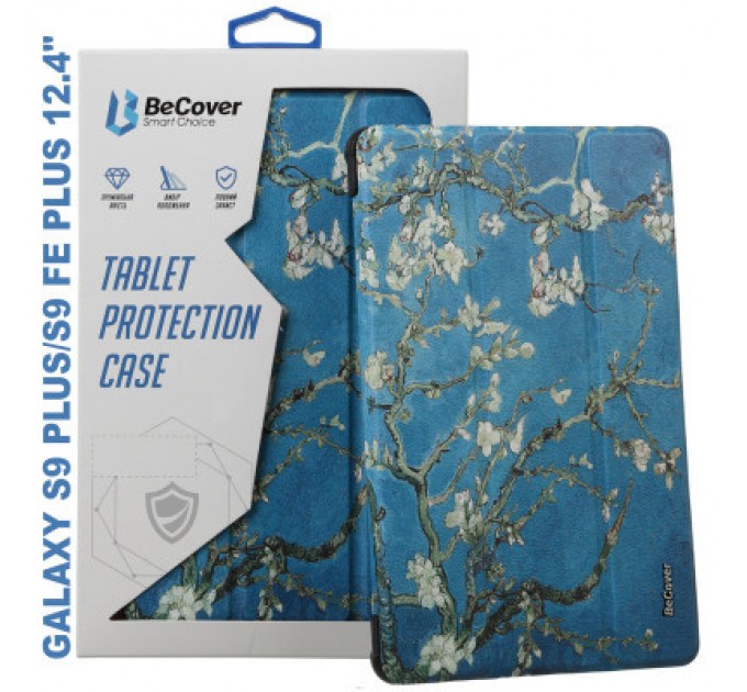 BeCover Чохол до планшета BeCover Smart Case Samsung Tab S9 Plus (SM-X810/SM-X816)/S9 FE Plus (SM-X610/SM-X616) 12.4" Spring (710383)