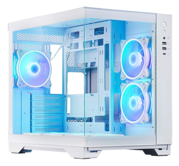 Chieftec Корпус Chieftec VISIO (GM-30W-TG-OP)