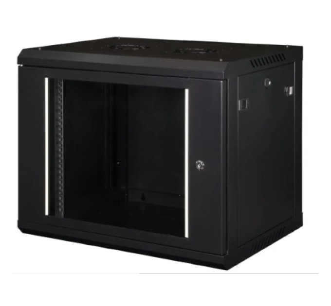 Hypernet Шафа настінна Hypernet 9U 19" 600x450 ProLine (PL-WMNC-9U-BLACK)