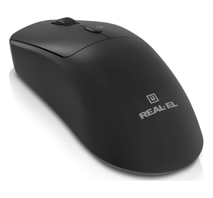 REAL-EL Миша бездротова REAL-EL RM-317W Black