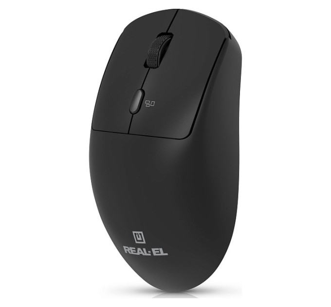 REAL-EL Миша бездротова REAL-EL RM-317W Black