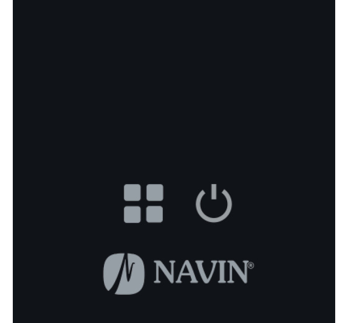 Navin Сушарка для рушників Navin Авангард Х 1000х480 Wi-Fi правобічна чорний муар (12-272055-4810)
