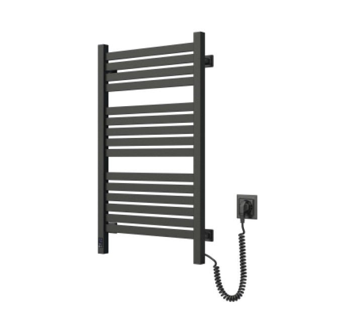 Navin Сушарка для рушників Navin Авангард Х, 800х480, Wi-Fi, чорний муар, правобічна (12-272055-4880)