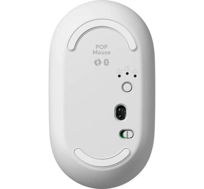 Logitech Мишка Logitech POP Mouse With Emoji Bluetooth Off-White (910-007411)