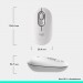 Logitech Мишка Logitech POP Mouse With Emoji Bluetooth Off-White (910-007411)