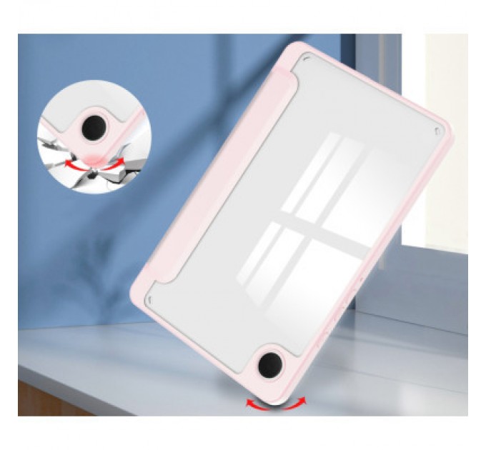 BeCover Чохол до планшета BeCover Soft Edge stylus holder Samsung Tab A9 SM-X115 8.7" Pink (710359)