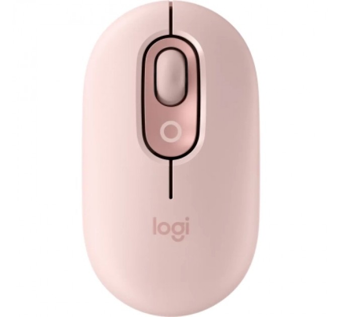Logitech Мишка Logitech POP Mouse With Emoji Bluetooth Rose (910-007413)