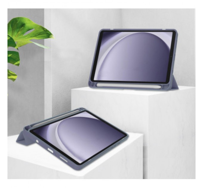 BeCover Чохол до планшета BeCover Soft Edge stylus holder Samsung Tab A9 SM-X115 8.7" Purple (710360)