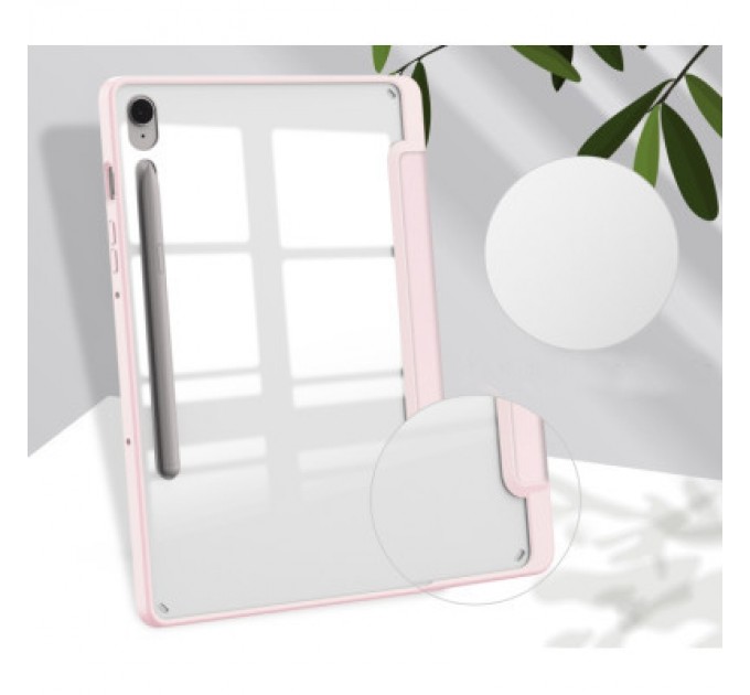 BeCover Чохол до планшета BeCover Soft Edge stylus holder Samsung Tab S9 (SM-X710/SM-X716)/S9 FE (SM-X510/SM-X516B) 11.0" Pink (710442)