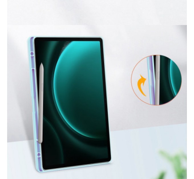BeCover Чохол до планшета BeCover Soft Edge stylus holder Samsung Tab S9 Plus (SM-X810/SM-X816)/S9 FE Plus (SM-X610/SM-X616) 12.4" (710407)