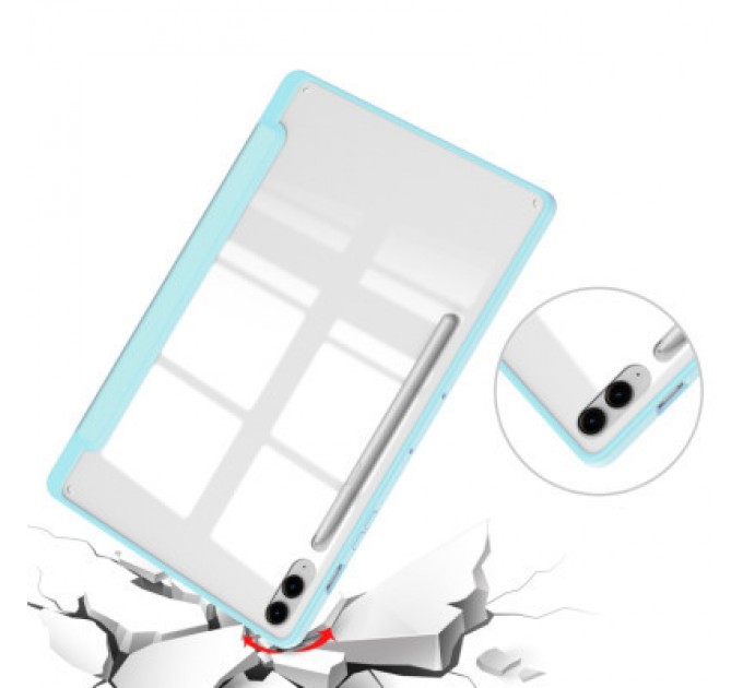 BeCover Чохол до планшета BeCover Soft Edge stylus holder Samsung Tab S9 Plus (SM-X810/SM-X816)/S9 FE Plus (SM-X610/SM-X616) 12.4" (710407)