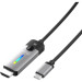 J5create Кабель мультимедійний USB-C to HDMI M 1.8m 8K 60Hz LED RGB J5create (JCC157-N)