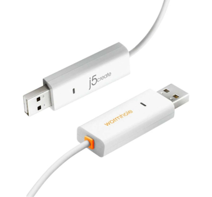 J5create Дата кабель USB 2.0 AM/AM 1.8m Windows & Mac J5create (JUC400-N)