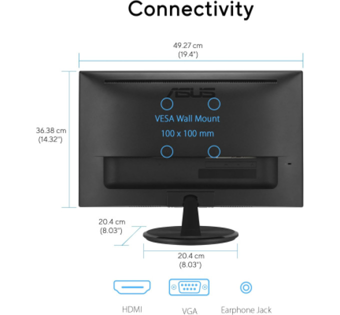 ASUS Монітор ASUS VP227HF