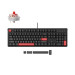 Lemokey Клавіатура Lemokey Keychron X3 Brown RGB USB Black (X3-H3-UA)