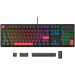 Lemokey Клавіатура Lemokey Keychron X3 Red RGB USB Black (X3-H1-UA)