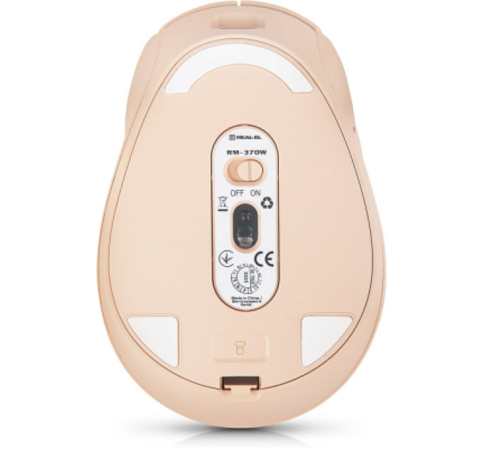 REAL-EL Мишка REAL-EL RM-370W Wireless (EL123200056)