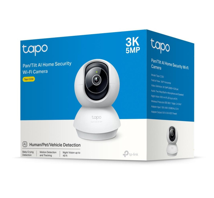 TP-Link Wi-Fi камера, Tapo C230 TP-LINK