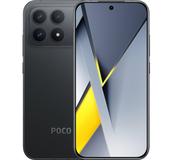 Xiaomi Мобільний телефон Xiaomi Poco F8 Pro 12/256GB Black (1179961)