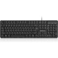 REAL-EL Клавіатура REAL-EL RK-7015 USB Black (EL123100049)