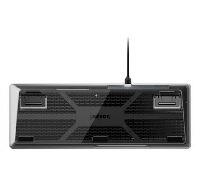 Клавіатура дротова PULSAR PCMK 2 HE TKL ANSI 8К чорна